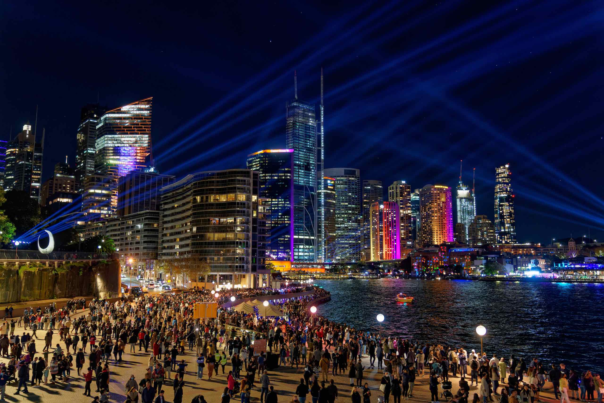 Vivid 2022 at Circular Quay