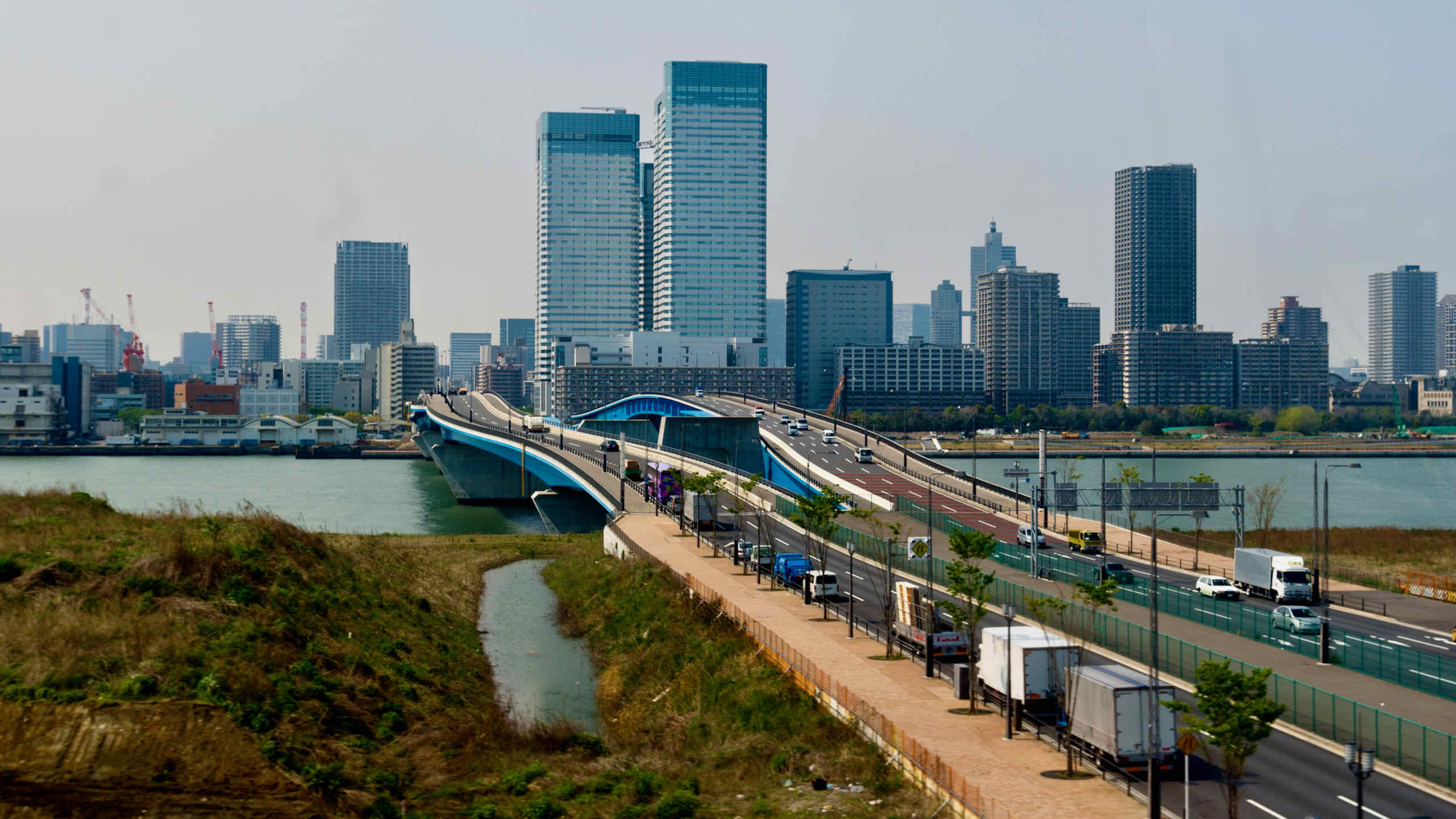 metropolitan expressway shinonome bridge
